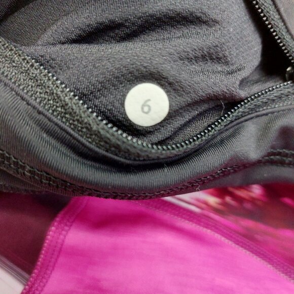 Lululemon Pace Tight Full-on Luxtreme Pigment Wind Berry Rumble Leggings 6 - Picture 9 of 10